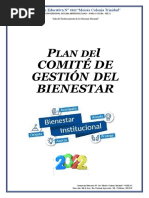 Plan de Comite de Gestión Del Bienestar