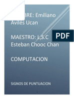 Signos de Puntuacion