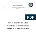 Acta de Receppcion de Inicio de Investigacion