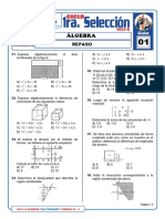 Repaso Primera Selección 2022-Álgebra-Prof. Lazo