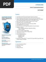 Atmel 8885 CryptoAuth ATSHA204A Datasheet-1368905