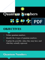 Quantum Numbers