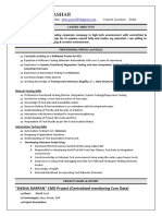 Exp Resume Selenium