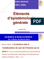 Epistémologie 2 Doctorat SG Soa