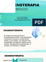 Oxigenoterapia Alto y Bajo Flujo