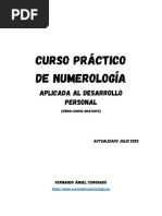 Curso Práctico de NUMEROLOGÍA (Actualizado Julio 2022)