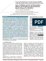 Method Development, Validation and Forced Degradation Studies of Dapagliflozin and Pioglitazone Hydrochlorides in Synthetic Mixtures by RP HPLC