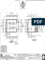 RCC 600 SQFT Double Storey Drawing in A3 Format