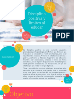 Taller 2, Disciplina Positiva y Limites Al Educar