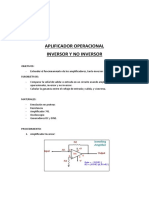 Guia de Laboratorio - Aplificador Operacional