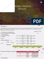 Variable Aleatoria Discreta