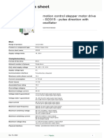 Lexium SD3 & Motors - SD315ON10B400