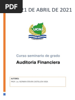 Dossier Auditoria Financiera