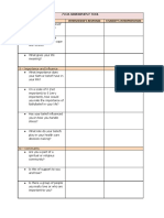 Fica Assessment Tool