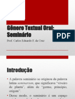 Gênero Seminário