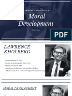 Lesson 6 Kholbergs Stages of Moral Development