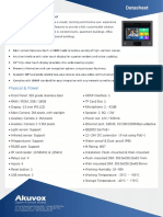 Akuvox X916S Datasheet - 210702 - V2.2