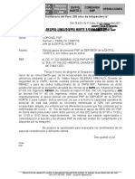 Oficio Solicita Apoyo de Personal de Depoeop y Deppapie de La Divpol Norte 3 para La Reniec, Onpe y Jee 2021