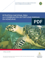 Estrategia Nacional para La Conservacin de Tortugas Marinas en Honduras