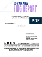 Engineering College: Store Loading /unloadin