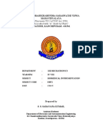 Biomedical Instrumentation