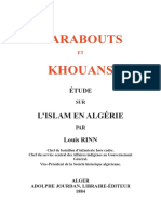 Marabouts Et Khouans Etude Sur Lislam en