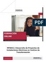 Mf0833 3 Desarrollo de Proyectos de Instalaciones Electricas en Centros de Transformacion Online