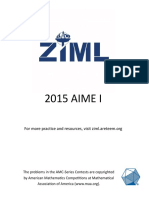 2015 Aime I