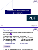 KS4 Reversible Reactions