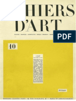 Cahiers D'art 1927 No 10