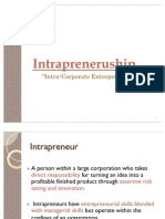 Intrapreneurship