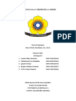 Marketing Plan Creme de La Creme Kelompok 3