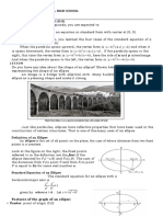 Precalculus Q1 M6 Ellipse