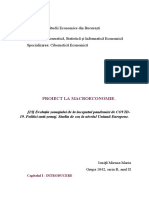 Proiect Macroeconomie