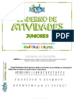 Caderno de Atividades - JUNIORES