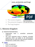 Monera, Protoctics & Fungi