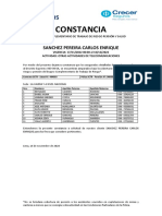 Constancia SCTR Salud y Pension