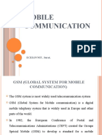 Mobile Communication: ECED, SVNIT, Surat