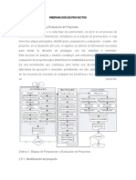 Preparación de Proyectos