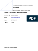 Lecture 1 Machines and Machine Mounting