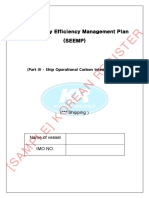 (SAMPLE) Sample of SEEMP Part III - Rev00