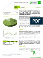 Glenmark Q1FY12 Result Update