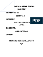 Informatica Proyecto 7 (Semana 1)