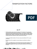 Stress Itensification Factors