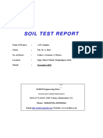 Soil Test Report 101 (Moghalpura)