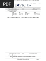 Process Cleaning Validation Master Plan V2-2