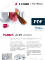 IPS E-Max Ceram Selection