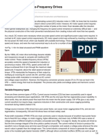 The Basics of Variable-Frequency Drives