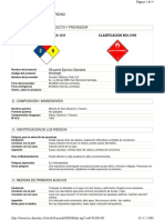 Diluyente Epoxico Msds