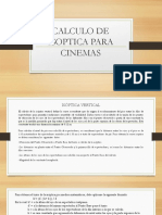 Calculo de Isoptica para Cinemas